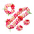 abordables fête d&#039;été hawaïenne-Collier de fleurs simulées pour fête, couronne pour adultes et enfants, ensemble de 4 pièces, décoration d&#039;exposition de voyage sur la plage, nouvelle collection