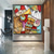 baratos Pinturas Famosas-Pintura a óleo artesanal em tela, arte de parede, decoração famosa picasso, figura abstrata para decoração de casa, pintura sem moldura enrolada