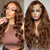cheap Human Hair Lace Front Wigs-13x4 Transparent Chocolate Brown Body Wave Lace Front Wig HD Lace Frontal Wig Pre Plucked Brazilian Human Wigs For Women