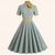 abordables Robes-Rétro Vintage Années 1950 Rockabilly Midi Robe Robe trapèze Robe Évasée À carreaux Vichy Femmes Mascarade Mascarade Date Enterrement de Vie de Jeune Fille Adulte Robe Robes de soirée Printemps &amp; Été