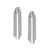 cheap Earrings-Women&#039;s Hoop Earrings Tassel Fringe Precious Elegant Fashion Imitation Diamond Earrings Jewelry Silver For Wedding Party 1 Pair