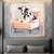 cheap Animal Paintings-Handmade A cow sitting on a sofa painting  handmade Abstract Cow Oil Painting Unique Artwork Vibrant Animal Canvas painting Wall Art Cow painting for living room bedroom wall home decor