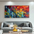 cheap Tree Oil Paintings-Handmade Oil Painting Canvas Wall Art Decoration Modern Thick Oil Colorful Leaves Landscape for Home Decor Rolled Frameless Unstretched Painting