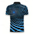 cheap Men&#039;s Printed Polo-Men&#039;s Graphic Zip Polo Shirts Golf Shirt Short Sleeve Polo Shirts Collared Shirts Casual Vacation Wear Rave Wear Party Outfits 3D Print Quarter Zip Polo Summer Blue Gray