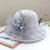 cheap Fascinators-Fascinators Hats Headwear Organza Bucket Hat Straw Hat Sun Hat Casual Holiday Elegant Retro With Feather Bows Headpiece Headwear