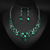 cheap Jewelry Sets-Jewelry Set 3pcs Glass Alloy 1 Necklace Earrings Women&#039;s Elegant Vintage Fashion Geometrical Geometric Jewelry Set For Wedding Party Wedding Guest