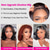 cheap Human Hair Lace Front Wigs-Wigs Human Hair Pre Plucked Pre Cut Human Hair Wigs With Elastic Band For Black Women 4x4 Closure Wig straight Wigs Human Hair