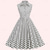 cheap Dresses-Retro Vintage 1950s Rockabilly Dress A-Line Dress Swing Dress Polka dots Women&#039;s Halloween Carnival Masquerade Party Bachelorette Party Adults Dress Homecoming Dresses