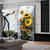 cheap Floral/Botanical Paintings-Mintura Handmade Sunflower Oil Paintings On Canvas Wall Art Decoration Modern Abstract Picture For Home Decor Rolled Frameless Unstretched Painting