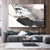 cheap Abstract Paintings-Handmade Oil Painting Canvas Wall Art Decoration Colorful Abstract Black And White Minimalism for Home Decor Rolled Frameless Unstretched Painting