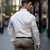 preiswerte Businesshemden für Herren-Herren Bedruckte Hemden Blumen Streetwear Büro-Outfit Blau Gelb Langarm Umlegekragen Frühling &amp; Sommer Bekleidung Tasche