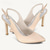 cheap Wedding Guest-Women's Pointed Toe Slingback Pumps – Satin Stiletto Dress Heels for Wedding Guests, Office, Party &amp; Evening