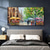 voordelige Schilderijen van landschappen-handgeschilderde canvas kunst aan de muur Scandinavische abstracte moderne kleurrijke Parijs canvas kunst aan de muur foto olieverfschilderij woonkamer interieur (geen ingelijst)