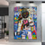 cheap People Paintings-Banksy Style Astronaut oil painting Pop Art Graffiti art Oil Painting 100% HandMade street art Oil Painting Astronaut pop art Oil Painting