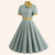 abordables Robes-Rétro Vintage Années 1950 Rockabilly Midi Robe Robe trapèze Robe Évasée À carreaux Vichy Femmes Mascarade Mascarade Date Enterrement de Vie de Jeune Fille Adulte Robe Robes de soirée Printemps &amp; Été