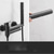 economico Rubinetti LED-Rubinetto vasca - Contemporaneo moderno Galvanizzato Installazione a parete Valvola in ceramica Bath Shower Mixer Taps