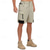 cheap Classic-Men&#039;s Tactical Shorts Cargo Shorts Shorts Hiking Shorts Button Elastic Waist Multi Pocket Color Block Wearable Short Outdoor Daily Going out Fashion Classic Black+Grey Dark Khaki