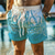 olcso Fürdőruha és strandnadrágok-polip mintás férfi rövidnadrág hawaii rövidnadrág fürdőnadrág húzózsinór hálós béléssel elasztikus derékrész kényelem légáteresztő nyaralás vakáció rövid