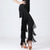 abordables Pantalon-Danse latine Danse de Salon Pantalon Gland Couleur Pure Fantaisie Femme Utilisation Entraînement Taille haute Spandex