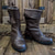 cheap Footwear-Retro Vintage Medieval Renaissance Shoes Flat Jazz Boots Pirate Viking Crusader Men&#039;s Pirate Steampunk Carnival Masquerade LARP Adults Shoes