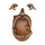 cheap Garden Sculptures&amp;Statues-Bird Feeder Resin Tree Face Ornament Unique Yard Art Bird Food Feeder for Outdoor Garden Decorations