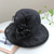 cheap Fascinators-Fascinators Hats Headwear Organza Bucket Hat Straw Hat Sun Hat Casual Holiday Elegant Retro With Feather Bows Headpiece Headwear