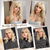cheap Synthetic Trendy Wigs-Blonde Wigs for Women Blonde Wig with Bangs Long Wavy Curly Wigs Natural Looking Synthetic Heat Resistant Fiber Wig for Daily Party Use