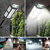 cheap Street Lights-Solar Wall Lamp Street Garden Courtyard Wall Lamp with Remote Control Human Body Induction 3-Mode High Brightness