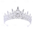 cheap Hair Styling Accessories-Bride Crown Alloy Hair Accessories Wedding Dresses Diamond Hair Hoops Electroplated Birthday Crown Dinner Wedding Headgear