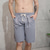cheap Classic-Men&#039;s Linen Shorts Summer Shorts Beach Shorts Pocket Drawstring Elastic Waist Plain Comfort Breathable Short Holiday Vacation Beach Hawaiian Boho Black White