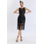 cheap Outfits-Retro Vintage Roaring 20s 1920s Flapper Dress Outfits Cocktail Dress The Great Gatsby Flapper Girl Wedding Guest Sequins Women&#039;s Wedding Wedding Guest Party / Evening Adults&#039; Dress Gloves Earrings