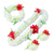 abordables fête d&#039;été hawaïenne-Collier de fleurs simulées pour fête, couronne pour adultes et enfants, ensemble de 4 pièces, décoration d&#039;exposition de voyage sur la plage, nouvelle collection