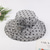 cheap Party Hats-Hats Headwear Organza Bucket Hat Floppy Hat Straw Hat Casual Holiday Elegant Vintage With Polka Dot Lace Side Headpiece Headwear