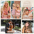 cheap Synthetic Trendy Wigs-Blonde Wigs for Women Blonde Wig with Bangs Long Wavy Curly Wigs Natural Looking Synthetic Heat Resistant Fiber Wig for Daily Party Use
