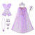cheap Girls&#039; Costumes-Cinderella Princess Elsa Princess Cosplay Jewelry Accessories Cosplay Movie Cosplay for Girls&#039; Kid&#039;s Children&#039;s Day Masquerade