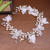 cheap Hair Styling Accessories-Crown Tiaras Headbands Headpiece Polyester Rhinestone Wedding Cocktail Luxury Retro With Rhinestone Faux Pearl Headpiece Headwear