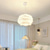 cheap Pendant Lights-33 cm Pendant Lantern Design Pendant Light PVC Artistic Style Modern Style Classic Artistic Modern 110-120V 220-240V