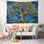 cheap Tree of Life Tapestry-Tree of Life Painting Hanging Tapestry Wall Art Large Tapestry Mural Decor Photograph Backdrop Blanket Curtain Home Bedroom Living Room Decoration
