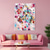 cheap Abstract Paintings-Handmade Oil Painting Canvas Wall Art Decoration Colorful Abstract for Home Decor Rolled Frameless Unstretched Painting