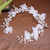 cheap Hair Styling Accessories-Crown Tiaras Headbands Headpiece Polyester Rhinestone Wedding Cocktail Luxury Retro With Rhinestone Faux Pearl Headpiece Headwear