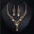 cheap Jewelry Sets-Jewelry Set 3pcs Rhinestone Alloy Earrings Necklace Women&#039;s Elegant Vintage Stylish Geometrical Geometric Jewelry Set For Wedding Party Daily