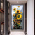 cheap Floral/Botanical Paintings-Mintura Handmade Sunflower Oil Paintings On Canvas Wall Art Decoration Modern Abstract Picture For Home Decor Rolled Frameless Unstretched Painting