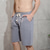 cheap Classic-Men&#039;s Linen Shorts Summer Shorts Beach Shorts Pocket Drawstring Elastic Waist Plain Comfort Breathable Short Holiday Vacation Beach Hawaiian Boho Black White