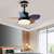 billige Lamper til takvifte-60 cm Hengende lanternedesign Takvifte Metall Akryl Moderne 220-240V