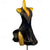 abordables vestido de competición-Baile Latino Vestido Corte Mujer Chica Rendimiento Entrenamiento Sin Mangas Cintura Alta Tul Terciopelo