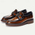 preiswerte Loafer aus hochwertigem Leder-Herren-Loafer aus hochwertigem Rindsleder mit glänzender Oberfläche und Kettendetail – formelle Abendschuhe für Business, Hochzeiten und besondere Anlässe