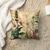 abordables style floral &amp; végétal-Housse de coussin en velours imprimé arrangement floral simple décontracté carré classique coussins lit canapé salon décoratif 16&quot;/18&quot;/20&quot;