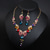 cheap Jewelry Sets-Jewelry Set 3pcs Rhinestone Alloy Earrings Necklace Women&#039;s Elegant Vintage Stylish Geometrical Geometric Jewelry Set For Wedding Party Daily