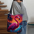 cheap Graphic Print Bags-Women&#039;s Tote Shoulder Bag Canvas Tote Bag Polyester Shopping Daily Holiday Print Large Capacity Foldable Lightweight Flamingo Light Red Blue Fuchsia