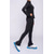 abordables Ropa de Entrenamiento de Patinaje Artístico-Chaqueta de lana para patinaje artístico Pantalones de patinaje artístico Chaqueta con pantalones para patinaje sobre hielo Mujer Chica Patinaje Sobre Hielo Chaqueta Mallas Leggings Accesorios Negro